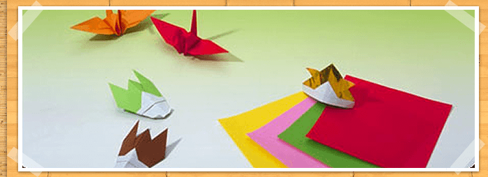 折り紙の画像